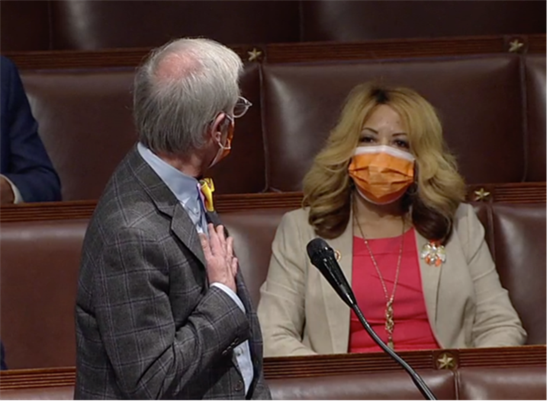 Rep. Blumenauer and Lucy McBath