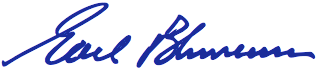 Earl Blumenauer Signature